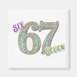 Six Seven Confetti マグネット