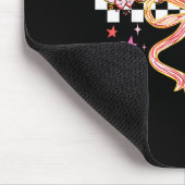 Six Seven Coquette Bow Women Girl Funny Valentines マウスパッド (コーナー)