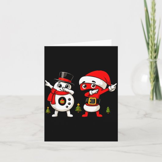 Six Seven Dabbing Cool Meme 67 Funny Dab Number  カード (正面)