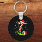 Six Seven Funny Christmas Couple Matching Meme  キーホルダー (正面)
