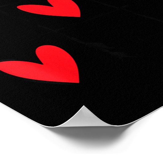 Six Seven Gamer 67 Valentines Day 6 7 Funny ポスター (角)