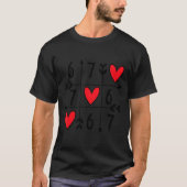Six Seven Gamer 67 Valentines Day 6 7 Funny  Tシャツ (正面)