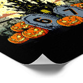 Six Seven Gen Alpha Z Halloween 6767 Funny Haunted ポスター (角)
