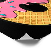 Six Seven Ice Cream 67 Fun Mason Meme Easy Hallowe ポスター (角)