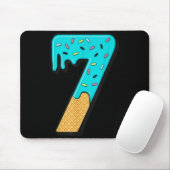 Six Seven Ice Cream 67 Fun Mason Meme Easy Hallowe マウスパッド (マウス)