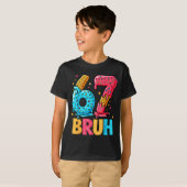 Six Seven Ice Cream Drip Cool Meme 67 Bruh Funny N Tシャツ (正面フル)