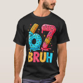 Six Seven Ice Cream Drip Cool Meme 67 Bruh Funny N Tシャツ (正面)