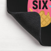Six Seven Ice Cream Drip Cool Meme 67 Funny Drippi マウスパッド (コーナー)