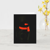 Six Seven Kids 67 Boys Girls 6 7 Christmas Snowman カード (黄色い花)