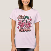 Six Seven Love Dice Valentines Day Women's T-shirt Tシャツ (正面)