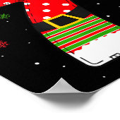 Six Seven Matching 67 Christmas Elf Hat Meme Gen A ポスター (角)