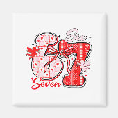 Six Seven Meme 67 Coquette Bow Valentines Women Gi マグネット (正面)