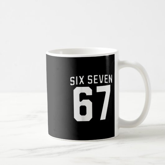 Six Seven Meme 67 Sports Jersey For Boys Girls Kid コーヒーマグカップ (右)