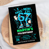 Six Seven Meme 6 7 Birthday Invitation 招待状