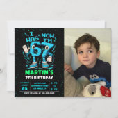 Six Seven Meme 6 7 Birthday Photo Invitation 招待状 (正面)