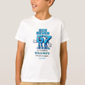 Six Seven Meme 7歳の誕生日 | おもしろくておしゃれ Tシャツ (正面)