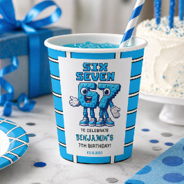Six Seven Meme 7歳の誕生日 | おもしろくてトレンディ 紙コップ