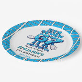 Six Seven Meme 7th Birthday | Funny Trendy ペーパープレート (アングル)