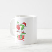Six Seven Meme Christmas Teen Mug コーヒーマグカップ (正面左)