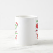 Six Seven Meme Christmas Teen Mug コーヒーマグカップ (中央)