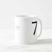 Six Seven Meme Coffee Mug コーヒーマグカップ (正面右)