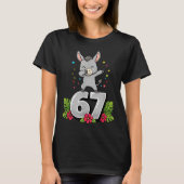 Six Seven Meme Dabbing Baby 67 Funny Gen Z Apha  Tシャツ (正面)