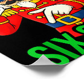 Six Seven Meme Funny Holiday Toy Soldier ポスター (角)