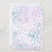 Six Seven Meme Glitter Kids 7th Birthday 招待状 (裏面)