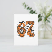  Six Seven Meme Halloween 67 Mason Spooky  シーズンポストカード (スタンド正面)