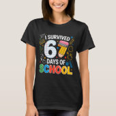 Six Seven Meme Survived 67 Days Of School Student Tシャツ (正面)