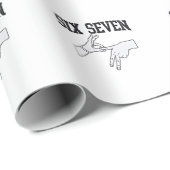 Six Seven Meme Viral 67 Mason Sign Language    ラッピングペーパー (ロールコーナー)