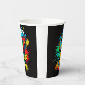 Six Seven Party Paper Cups 6-7 Meme Party Decor 紙コップ (左)