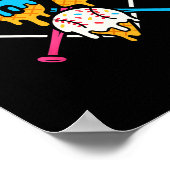 Six Seven Sell Ice Cream Drip Cool 67 Gen Alpha Sl ポスター (角)