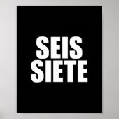 Six Seven Spanish  ポスター (正面)