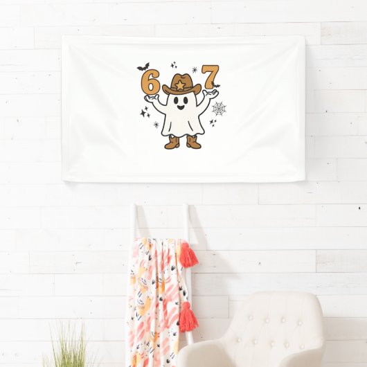 Six Seven Spooky Halloween Sport 67 Mason Meme 横断幕 (インサイチュ)