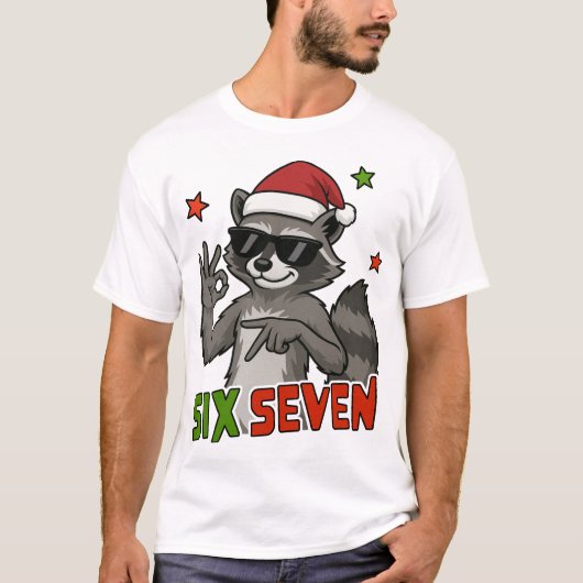 SIX SEVEN Squad: 67 Funny Chris Men's Basic T-Shir Tシャツ (正面)