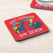 six seven T-Shirt コースター (左側)