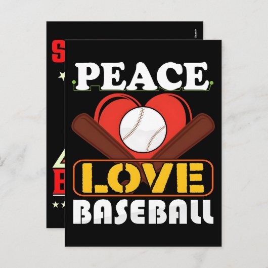 Six Seven Viral Meme Baseball Valentine Edition  シーズンポストカード (正面/裏面)