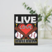 Six Seven Viral Meme Baseball Valentine Edition Tr シーズンポストカード (スタンド正面)