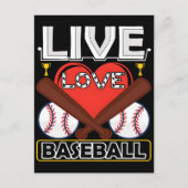 Six Seven Viral Meme Baseball Valentine Edition Tr シーズンポストカード (正面)