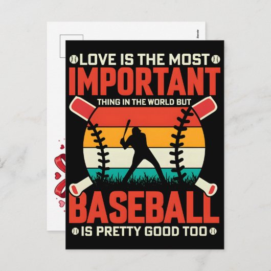 Six Seven Viral Meme Baseball Valentine Edition Tr シーズンポストカード (正面/裏面)