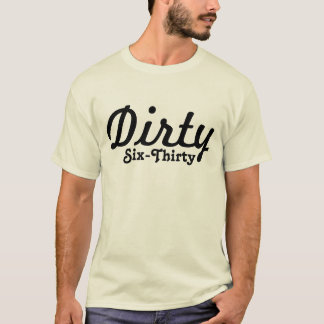 Six-Thirtyの汚れたティー Tシャツ