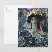 Six-winged Seraphim (Azrael) by Mikhail Vrubel ポストカード (正面/裏面)