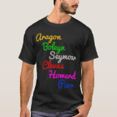 Six Wives Tシャツ (正面)