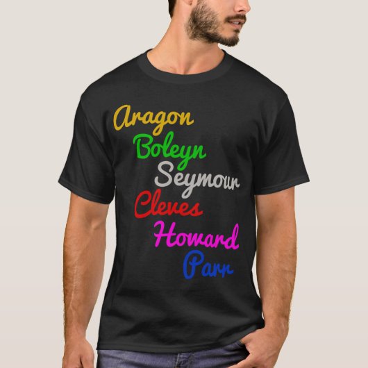 Six Wives Tシャツ (正面)