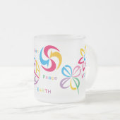 SIX WORDS フロストグラスマグカップ (正面右)