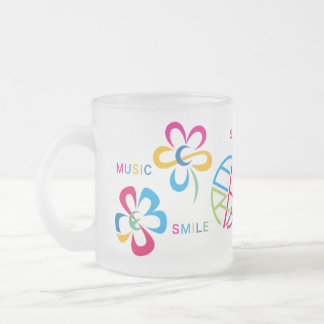 SIX WORDS フロストグラスマグカップ