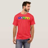 sixpackredshirtnewest tシャツ (正面フル)