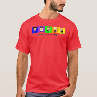sixpackredshirtnewest tシャツ