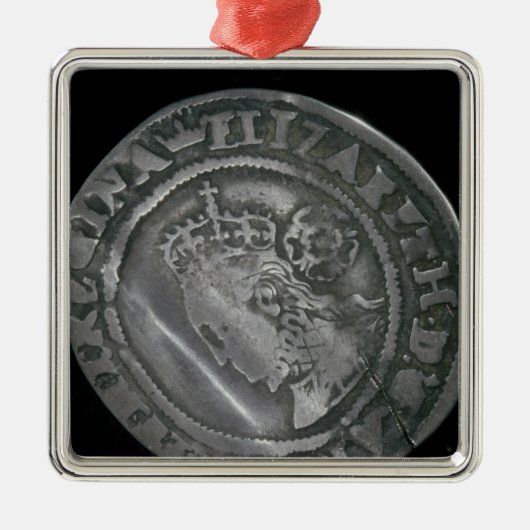 Sixpence メタルオーナメント (正面)